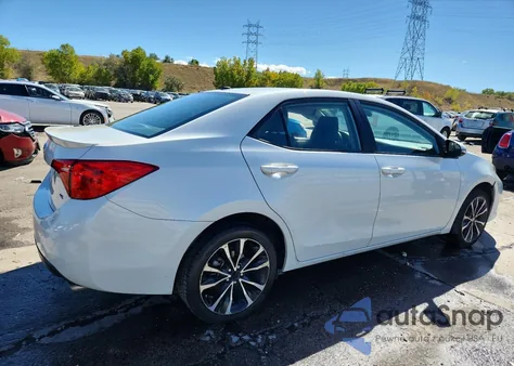 2017 Toyota Corolla L z USA, uszkodzony, nr VIN 5YFBURHE2HP595386